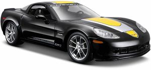 Maisto - Modellauto -  Chevrolet Corvette GT1 (schwarz, Maßstab 1:24)