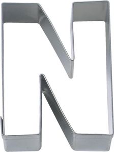 Städter Ausstecher Buchstabe N, Ausstechform, Plätzchenform, Keks, Plätzchen, Edelstahl, 6.5 cm, 112834 Städter Ausstecher Buchstabe N, Ausstechform, Plätzchenform, Keks, Plätzchen, Edelstahl, 6.5 cm, 112834