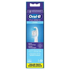 Oral-B Pulsonic Clean nástavec kefky pre sonické zubné kefky4 kusy Nástavec na zubnú kefku Oral-B Sch