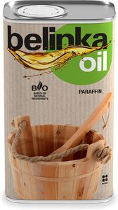 BELINKA Ošetrujúci olej do sauny - 0,5 l saunový olej - Prírodný ošetrujúci olej na ochranu dreva sauny - Chráni drevo