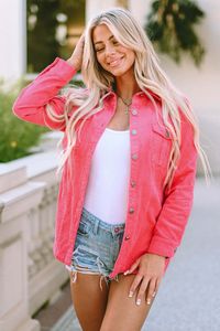 OMG Hemdjacke für Frauen Marie-Claire rosa S