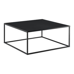 Konferenčný stolík 'Lebus' Kov 38 x 85 x 85 cm Čierny
