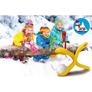 Jamara Snow Play Schneeballzange 38cm gelb