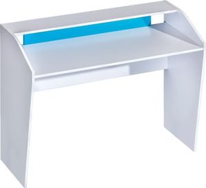 Furniture24 Schreibtisch TRAFIKO 09 Arbeitstisch Kinderschreibtisch für Jugend und Kinderzimmer Weiß/Türkis Furniture24 Schreibtisch TRAFIKO 09 Arbeitstisch Kinderschreibtisch für Jugend und Kinderzimmer Weiß/Türkis