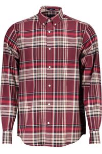 GANT Košile pánská textilní červená SF414 - velikost: S