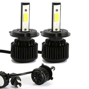 Kit H4 Cree Voll Led Lampen 2600 Lumen 6000K Digital 12V 24W Auto