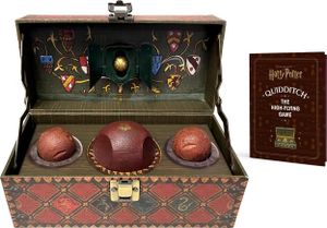 Harry Potter Collectible Quidditch Set (Includes Removeable Golden Snitch!)