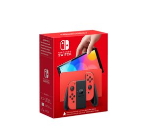 Nintendo Switch (OLED-Modell) Mario Edition rot