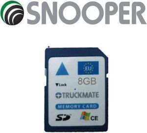 Snooper Kartenaktualisierung auf SD-Karte für Truckmate S8000 und S8500, SDTR8