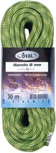 Beal Rando 8 Mm Seil Grün 30 m Grün 30 m