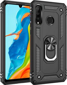 Outdoor Hülle für Huawei P30 Lite Handy Panzer Case Cover Schutzhülle Farbe: Schwarz