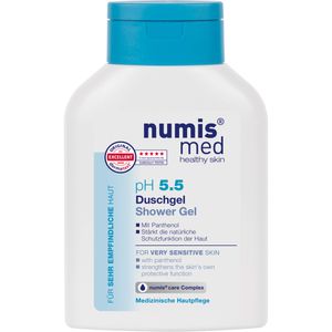 numis med Duschgel ph 5.5 - Hautberuhigendes Shower Gel für sehr empfindliche & sensible Haut - Hautpflege 1x 200 ml