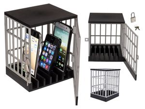 Handy Smartphone Gefängnis mit Schloss Jail Käfig Mobiltelefone Handygefängnis
