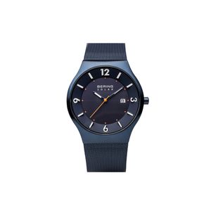 BERING Solar Herrenuhr blau 14440-393