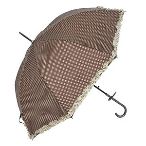 Deštník pro dospělé Juleeze Ø 90 cm Brown Polyester Dots
