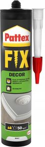 Pattex Fix Dekor Montagekleber Weiß lösungsmittelfrei innen flexibel