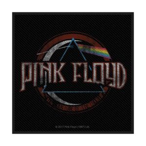 Pink Floyd - Used-Look - Patch "Dark Side Of The Moon" - Polyester RO7972 (Einheitsgröße) (Schwarz/Bunt)