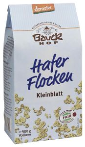 Bauckhof Haferflocken Kleinblatt glutenfrei-- 1000g