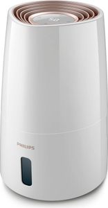 Philips Luftbefeuchter 3000 Series, NanoCloud für bis zu 99% weniger Bakterien, bis 45 m², Weiß (HU3916/10)