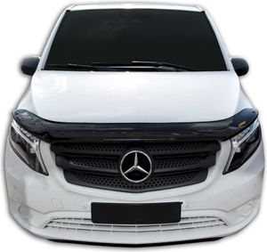 SCOUTT | Motorhaube Windabweiser Insekten Steinschlagschutz Für Mercedes Vito / Viano ab 2014, Aerodynamisch, Einfache Montage, Getönt, Spezielle Halterungen Für Die Haube (Ohne Bohren) SCOUTT | Motorhaube Windabweiser Insekten Steinschlagschutz Für Mercedes Vito / Viano ab 2014, Aerodynamisch, Einfache Montage, Getönt, Spezielle Halterungen Für Die Haube (Ohne Bohren)