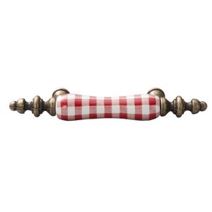 Clayre & Eef Griff 12 cm Rot Keramik