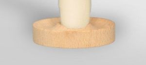 Osterkerze Holzleuchter für Kerzen Ø 16 mm