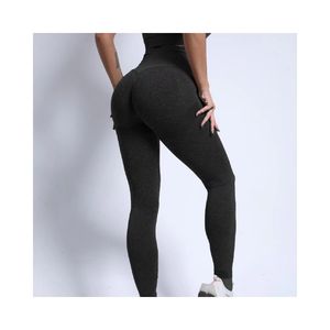 Dámské posilovny Fitness legíny sportleggings Jogging Sportovní dna Dámská jóga L/XL černá