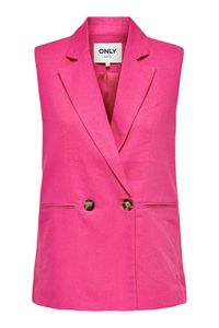 ONLY Lehká dámská bunda Linen Pink GR83505 - Velikost: 38