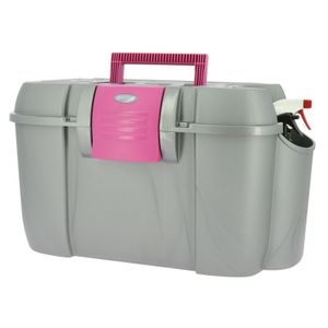 Putzbox Koala silber/fuchsia