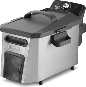 DeLonghi Fritteuse PremiumFry F 44510.CZ ,edelstahl gebürstet/schwarz