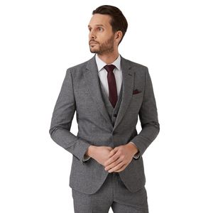 Burton - Anzugjacke für Herren BW879 (38S) (Grau)