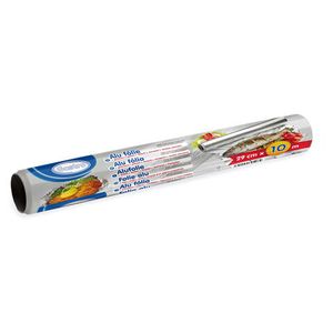 4x Alufolie Silberfolie 29 cm x 10 m 9 my