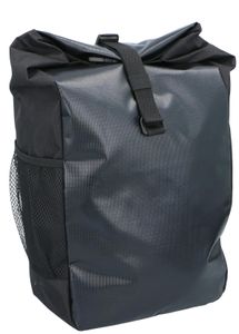 Dunlop Fahrradtasche Gepäckträgertasche  ca. 20 L Inhalt  48 cm x 28 x cm einfache Montage, wasserfest und robust Farbe Schwarz