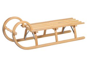 RESS Sledge/Horn Sledge Sedadlo s lištou z bukového dreva 115 cm