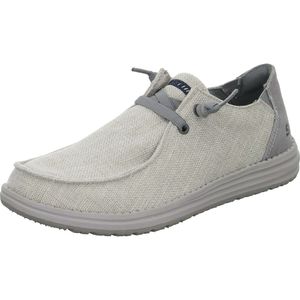 Skechers Herren-Sneaker-Slipper Relaxed Fit: Melson - Nela Grau, Farbe:grau, EU Größe:43
