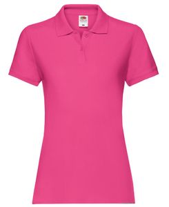 Poloshirt für Damen Lady-Fit Premium Polo - Fuchsia, XL