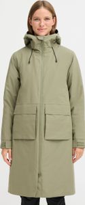 NORTH BEND NBKarina Damen Parka Mantel Regenjacke Kapuze Kordelzug wasserdicht wasserfest winddicht wasserabweisend TPU Membran atmungsaktiv W-PRO Wetterschutzsystem