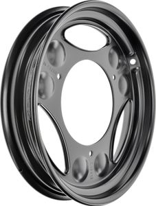 Scheibenrad 2,1 x 12" Schwarz pulverbeschichtet - Simson SR50, SR80, SD 25/50, SRA 25/50 Scheibenrad 2,1 x 12" Schwarz pulverbeschichtet - Simson SR50, SR80, SD 25/50, SRA 25/50