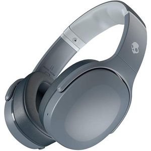 Sluchátka Skullcandy Crusher Evo s kabelem & Bezdrátová čelenka pro hovory/hudbu, USB Type-C, Bluetooth, šedá