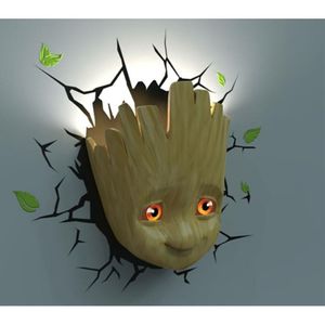 3Dlight Marvel 3D LED Leuchte Baby Groot Face 3D