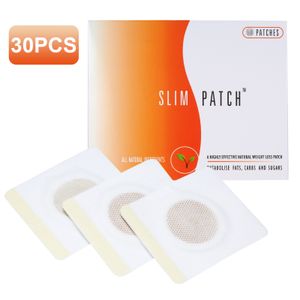 30Pcs Slim Patch Nabel Aufkleber Anti-Adipositas Fettverbrennung zum Abnehmen Bauch abnehmen Abnehmen Paste Bauch Taille