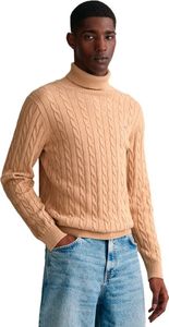 Gant Cable Pullover Beige L Mann Beige L