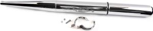 Auspuff originalgetreue Optik mit Gegenkonus Durchmesser 28mm für Simson S50 S51 S70 SR50 KR51/2 Schwalbe