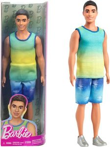 Barbie model Ken - ombre tílko a kraťasy HYV00 TV