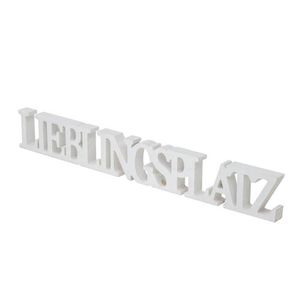 Boltze Aufsteller  LIEBLINGSPLATZ Länge 60 cm