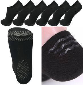 1 Paar Yogasocken Gymnastik Sneaker Socken schwarz Gr. 39-42