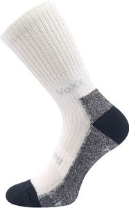 Bambusové ponožky VOXX Bomber White White 39-42