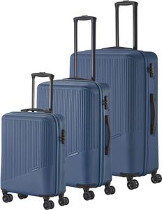 travelite Bali 4W Trolley L / M / S Blue blue 77cm