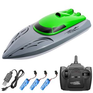 806 2.4G RC Boot Fernbedienungsboot 20KM / h Wasserdichtes Spielzeug Hochgeschwindigkeits RC Boot Rennboot Geschenk für Kinder ferngesteuertes Schiff