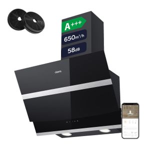 CIARRA A+++ 650 m³/h digestor 60 cm digestor WIFI + APP & Touch Control Booster VM6736NB